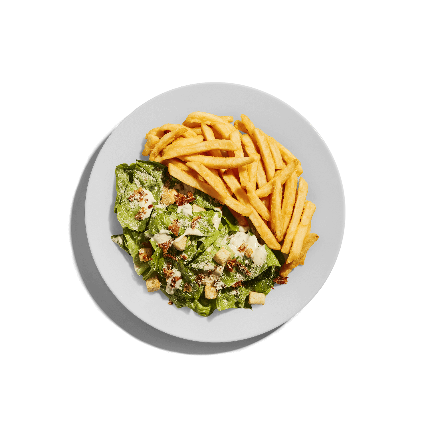 salade cesar et frites buffet a volonte